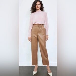 Aritzia| ‘Caroline’ Vegan Leather Trouser